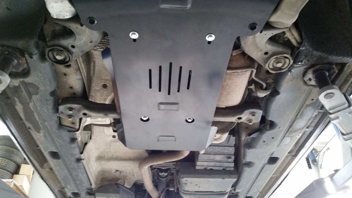Protector inferior de acero para caja de cambios | Porsche Cayenne (2006-2017) - 4