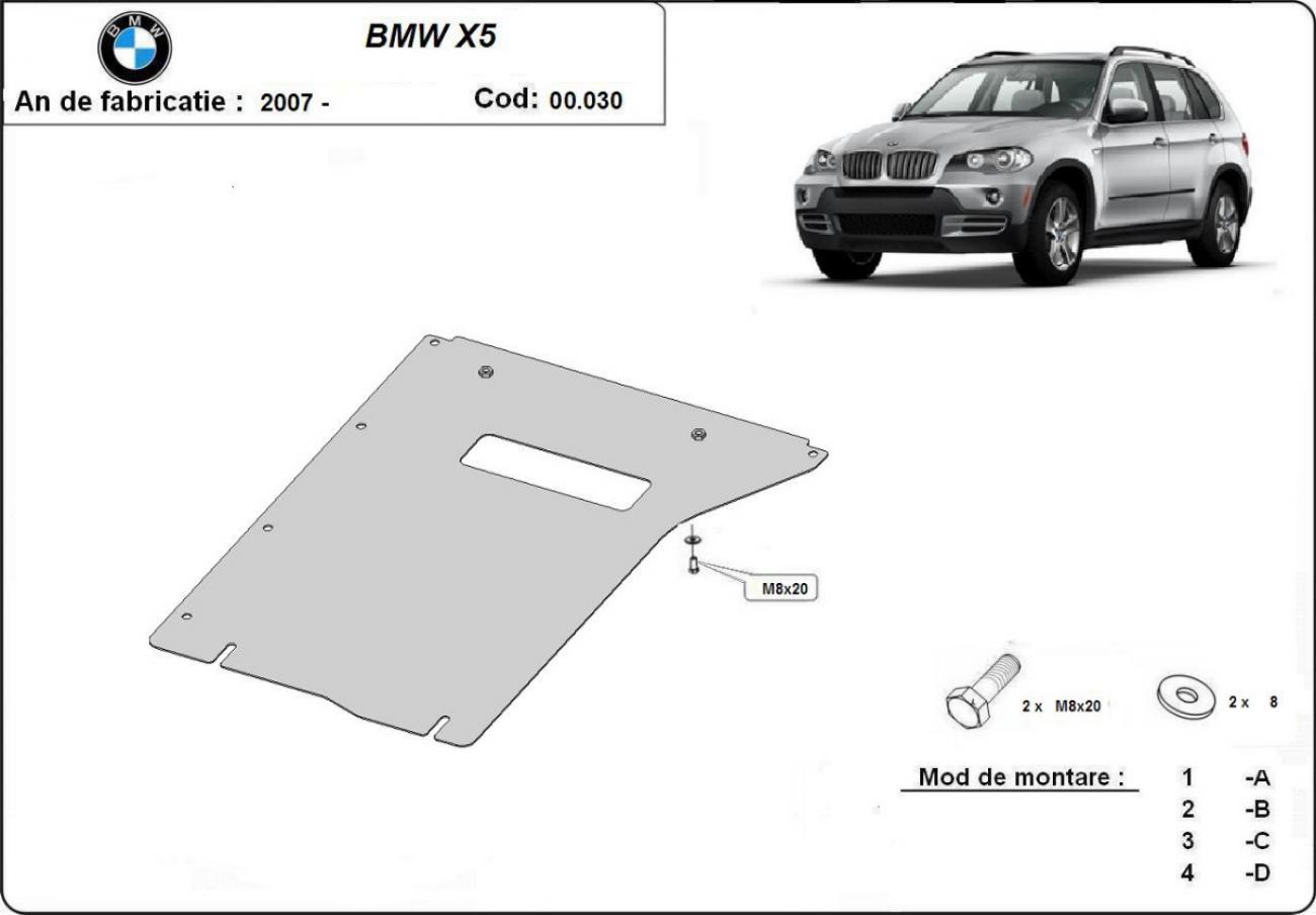 Bundplade Stål Gearkasse | BMW X5 E70 (2007-2013) - 3