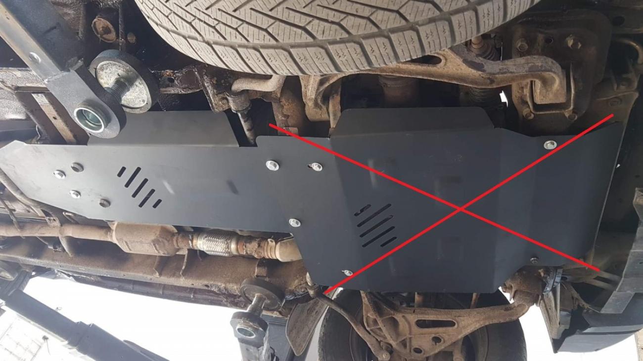 Pohjapanssari Teräs Gearbox | Chevrolet Tracker (1999-2005) - 4