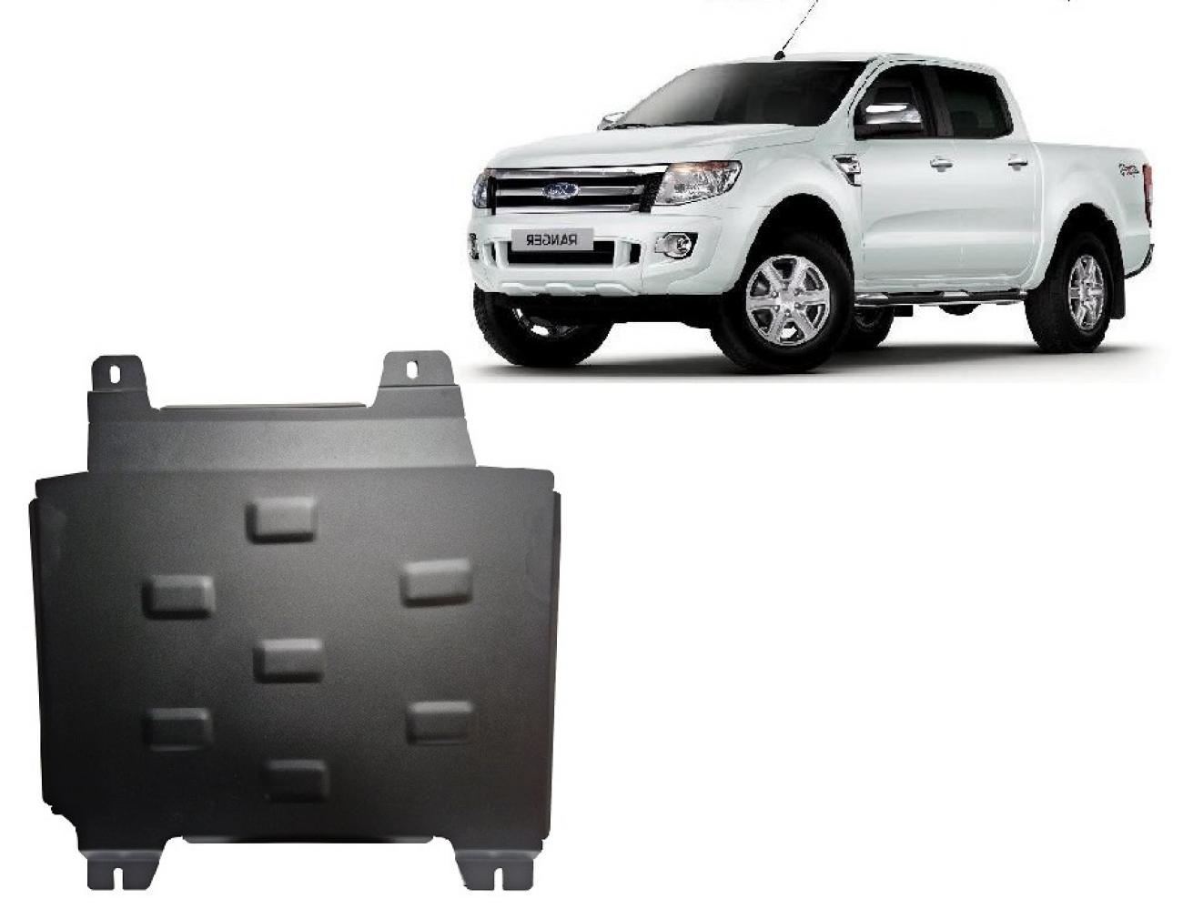 Hasplåt Stål Växellåda | Ford Ranger (2020-2023) - 2