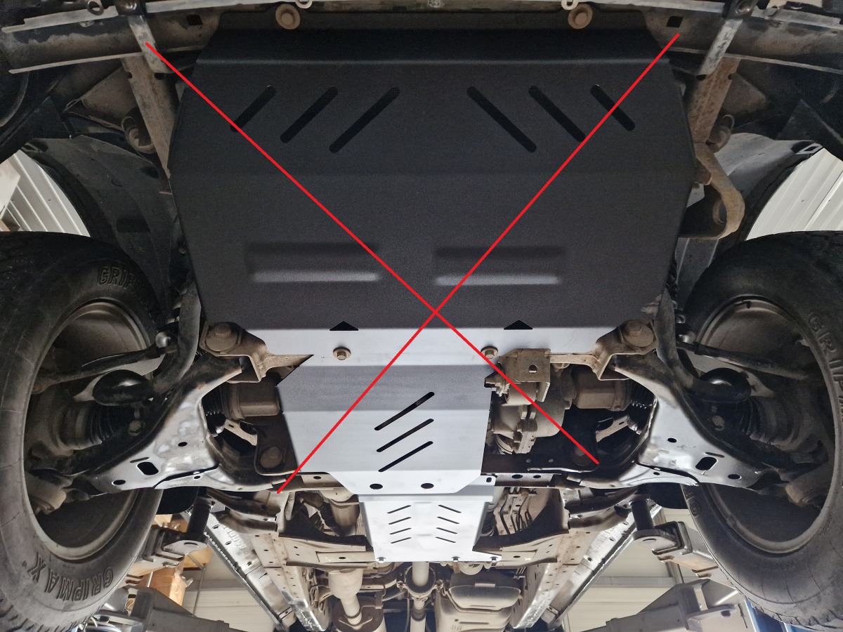 Protezione inferiore cambio in acciaio | Ford Ranger (2011-2020) - 6
