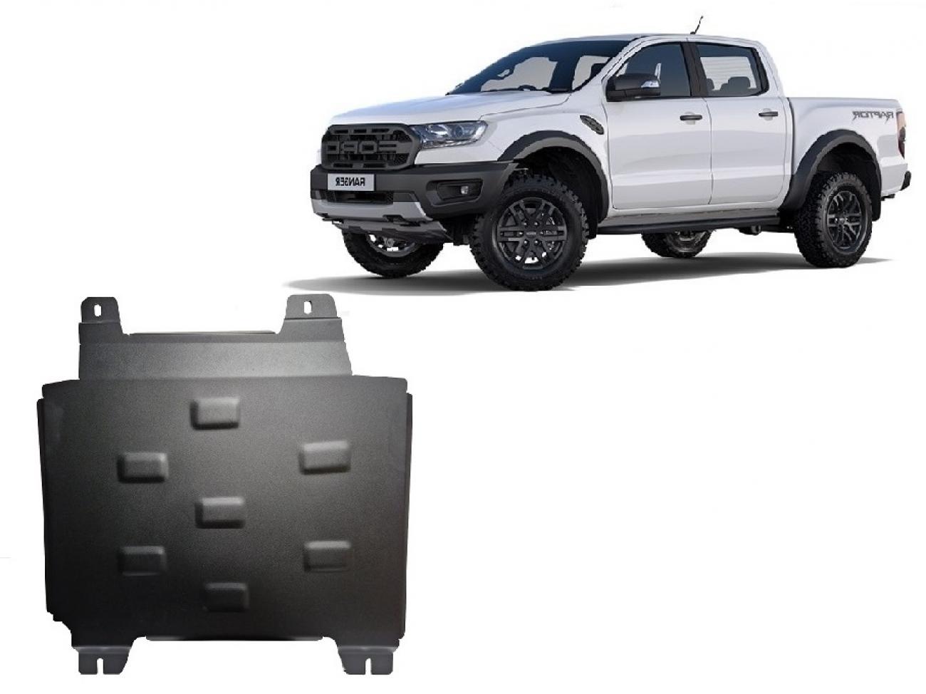 Hasplåt Stål Växellåda | Ford Ranger Raptor (2020-2023) - 2