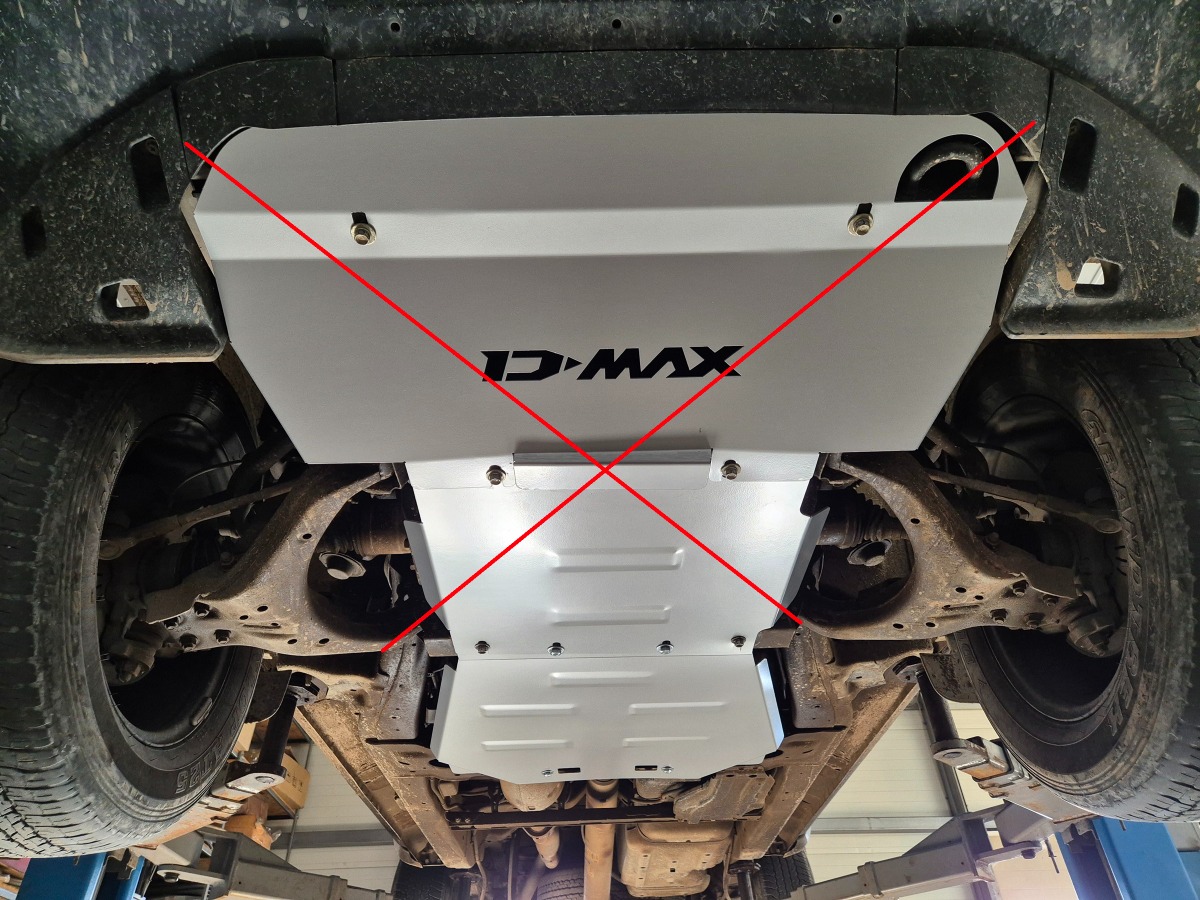 Proteção inferior da caixa de velocidades em aço | Isuzu D-Max (2019-2026) - 7