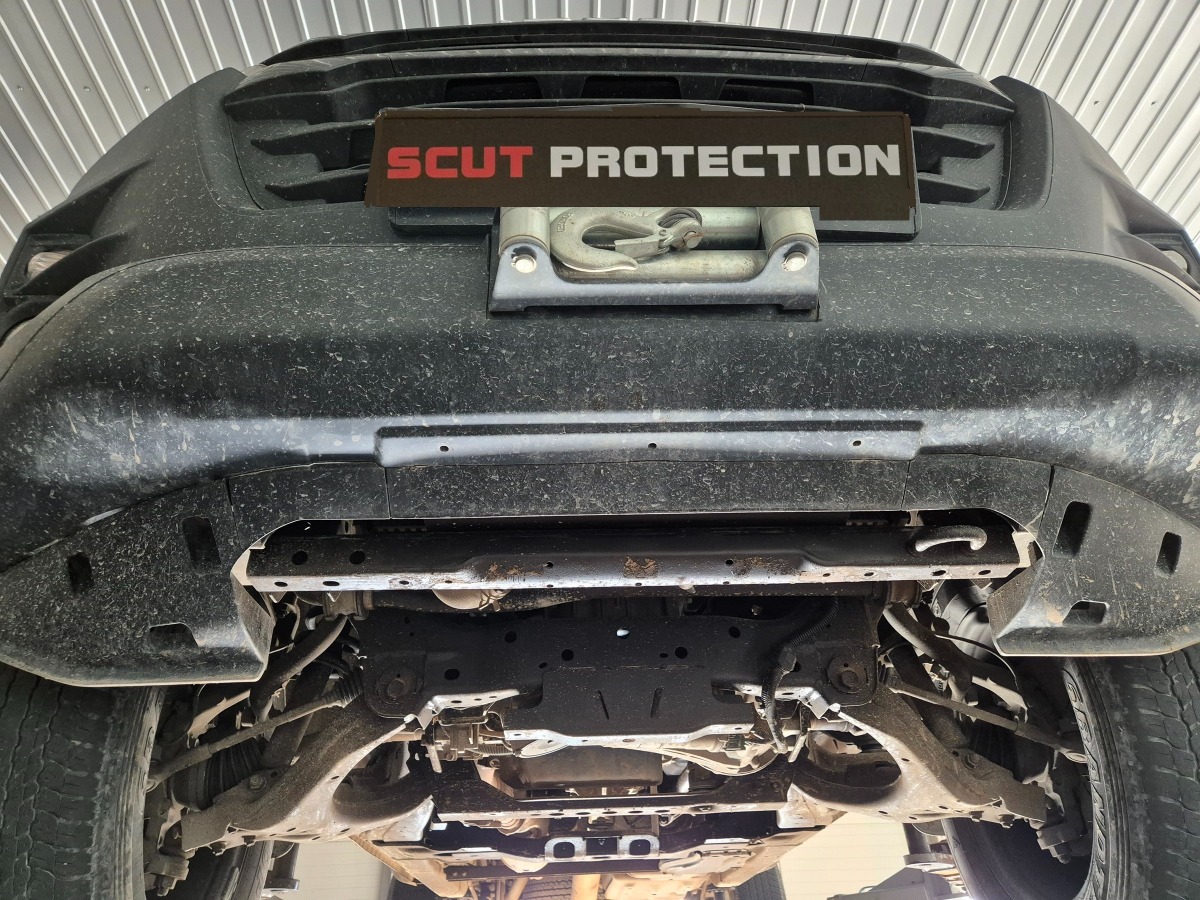 Proteção inferior da caixa de velocidades em aço | Isuzu D-Max (2019-2026) - 8