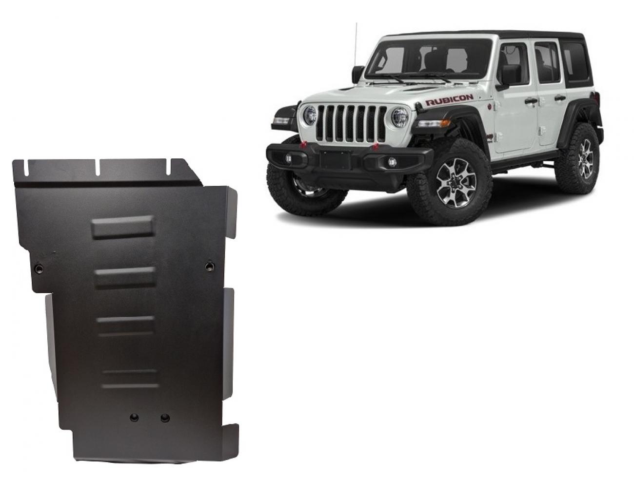 Hasplåt Stål Växellåda | Jeep Wrangler - JL (2017-2026) - 2