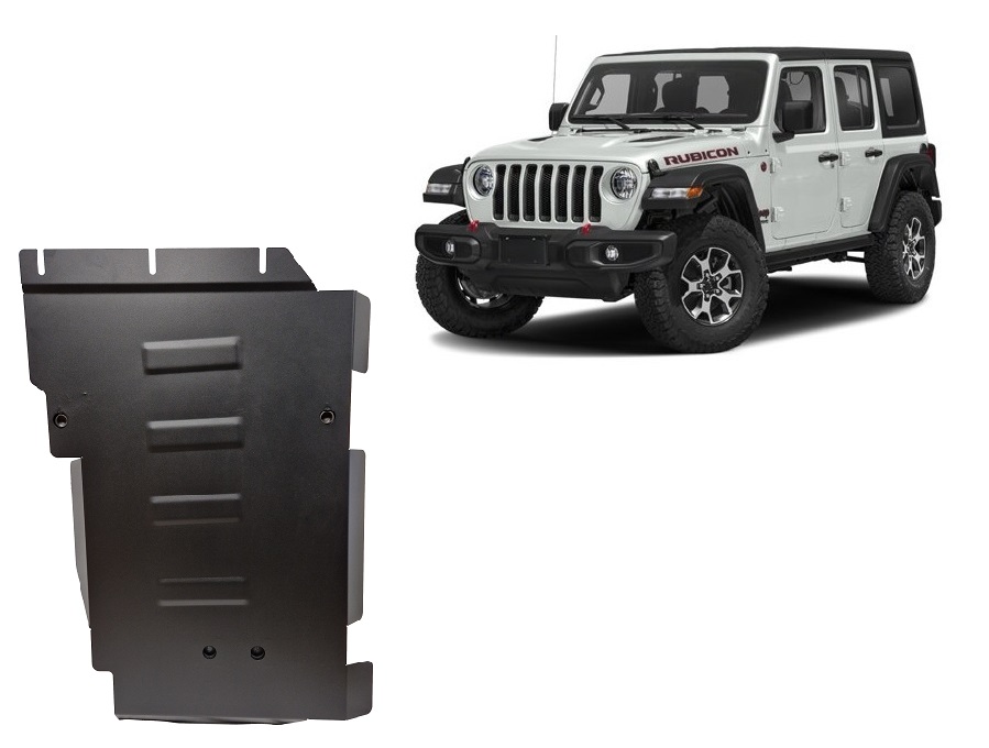 Protector inferior de acero para caja de cambios | Jeep Wrangler - JL (2017-2026) - 2