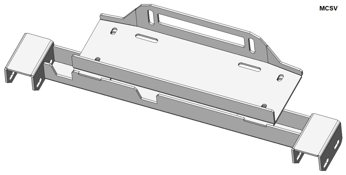 Winch Bracket | Mitsubishi L200 (2006-2015) - 2