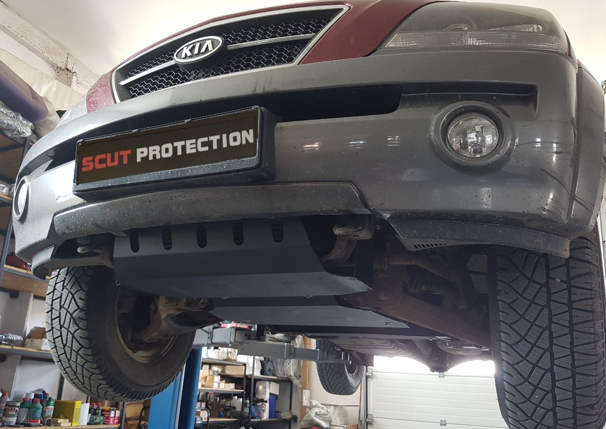 Protezione inferiore cambio in acciaio | Kia Sorento (2002-2006) - 8