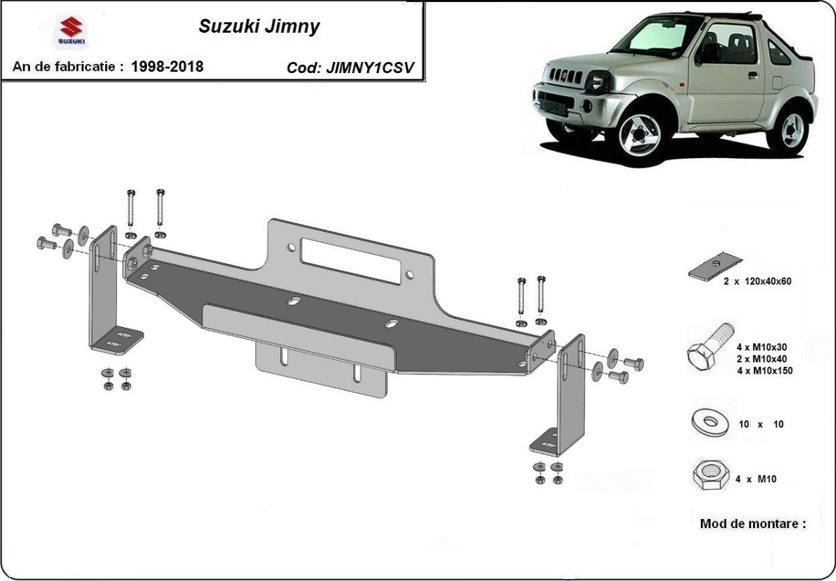 Vinsjfeste | Suzuki Jimny (1998-2018) - 2