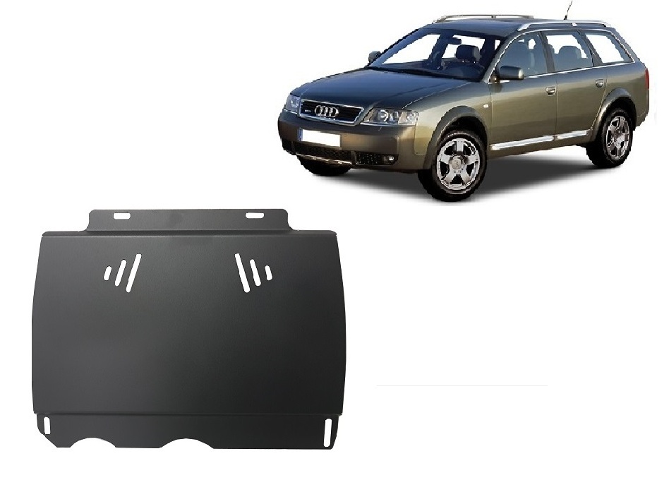 Protector inferior de acero para caja de cambios | Audi Allroad A6 (2000-2005) - 2