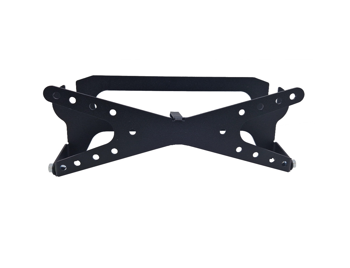 Folding License Plate Bracket for Winch