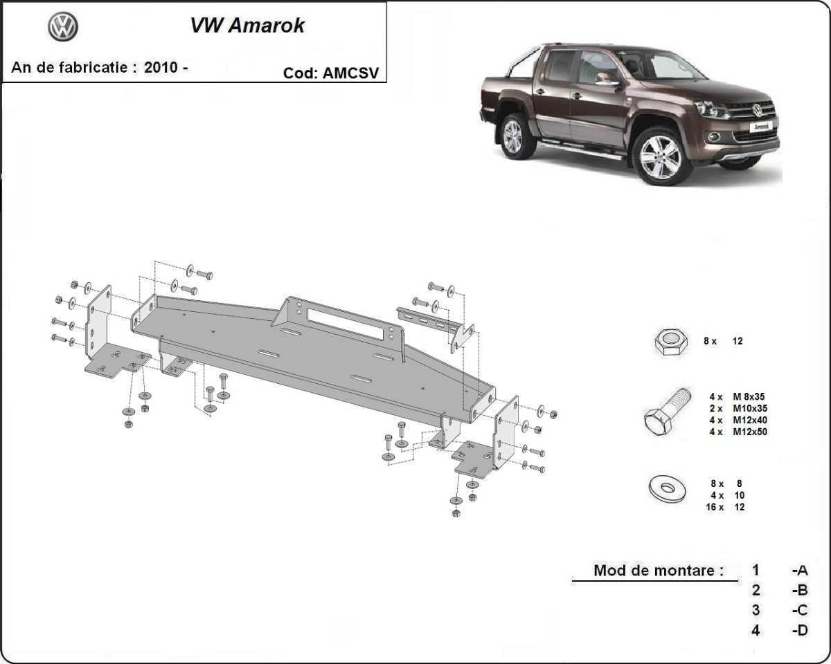 Vinsjfeste | Volkswagen Amarok (2010-2022) - 2