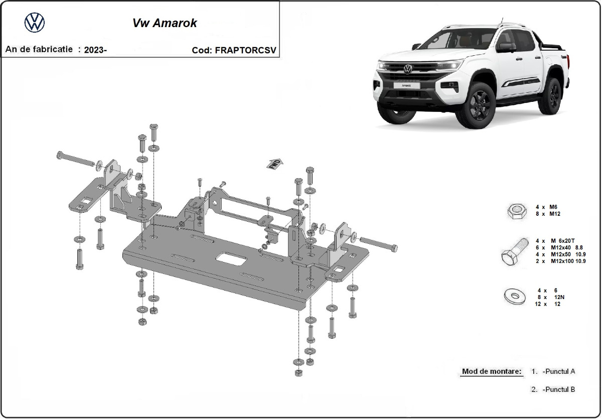 Vinsjfeste | Volkswagen Amarok (2023-) - 2