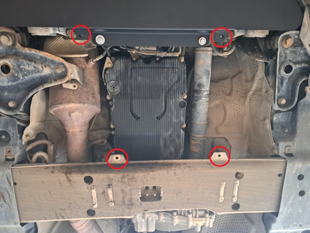 Skid plate Steel Gearbox | Mercedes GLE Coupe C292 (2015-2019) - 4