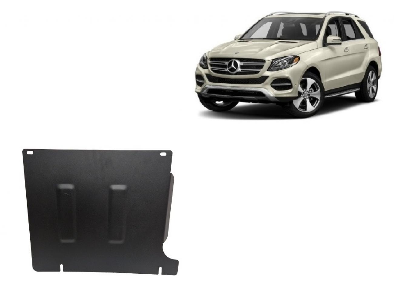 Hasplåt Stål Växellåda | Mercedes GLE X166 (2015-2019) - 2