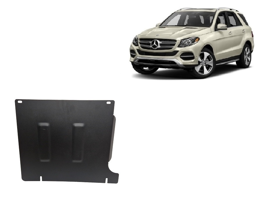 Stahl-Unterfahrschutz Getriebe | Mercedes GLE X166 (2015-2019) - 2