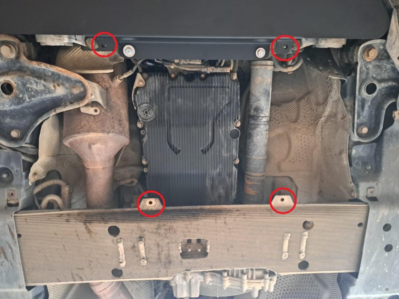 Bunnplate Stål Girkasse | Mercedes ML W166 (2011-2019) - 4