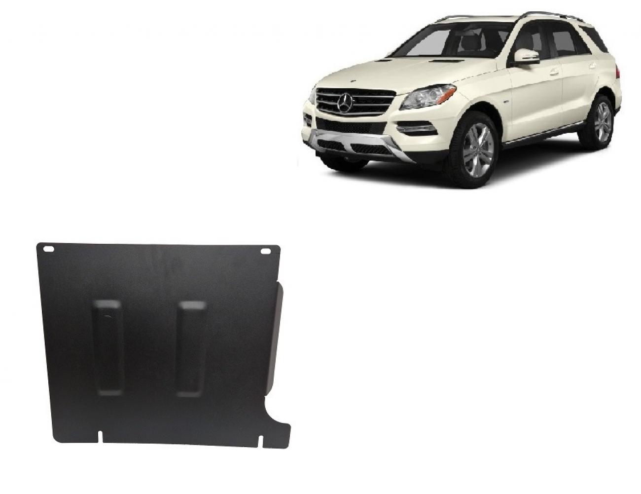 Bunnplate Stål Girkasse | Mercedes ML W166 (2011-2019) - 2