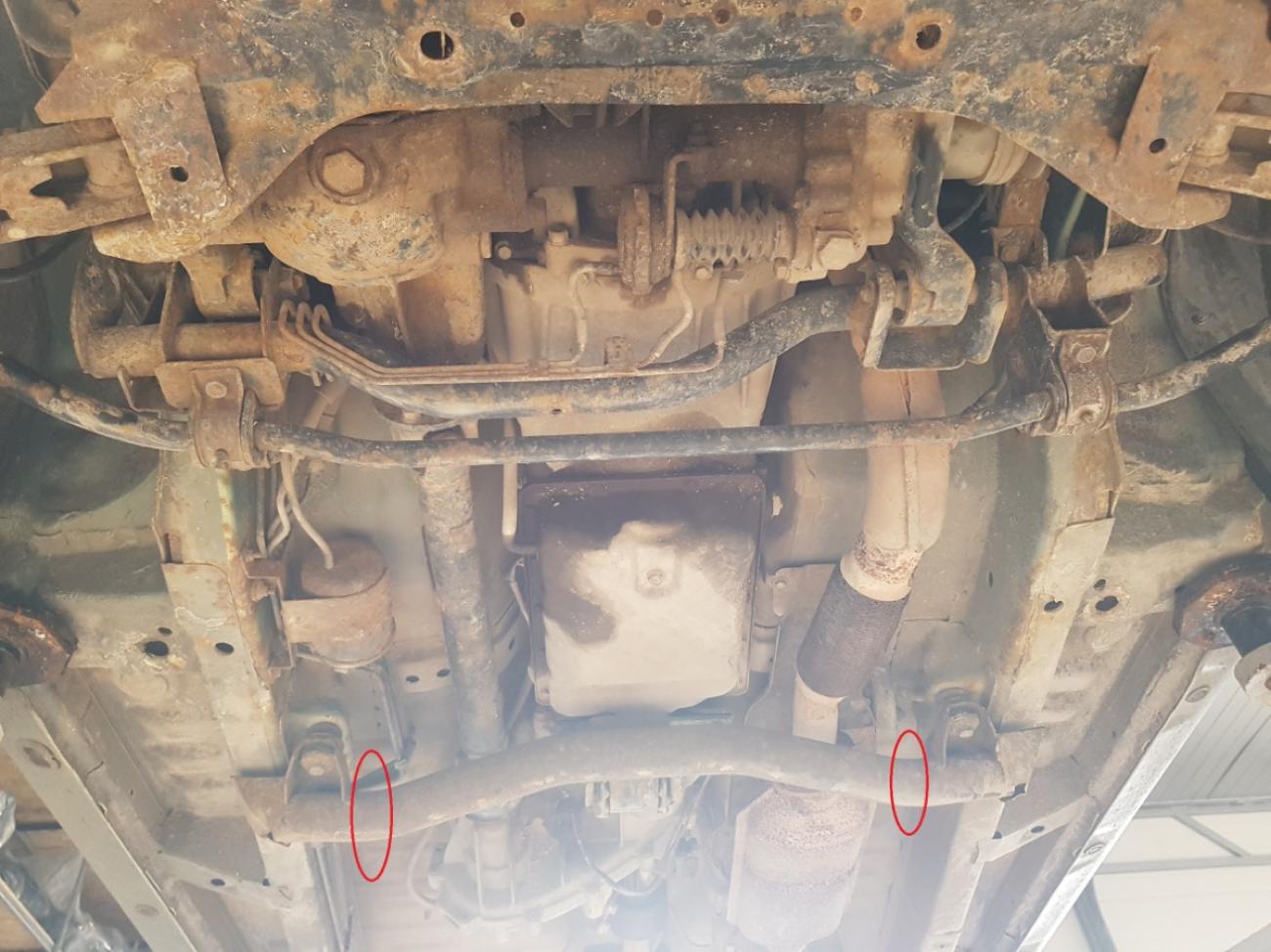 Skid plate Steel Gearbox | Mitsubishi Pajero Pinin (1997-2007) - 4