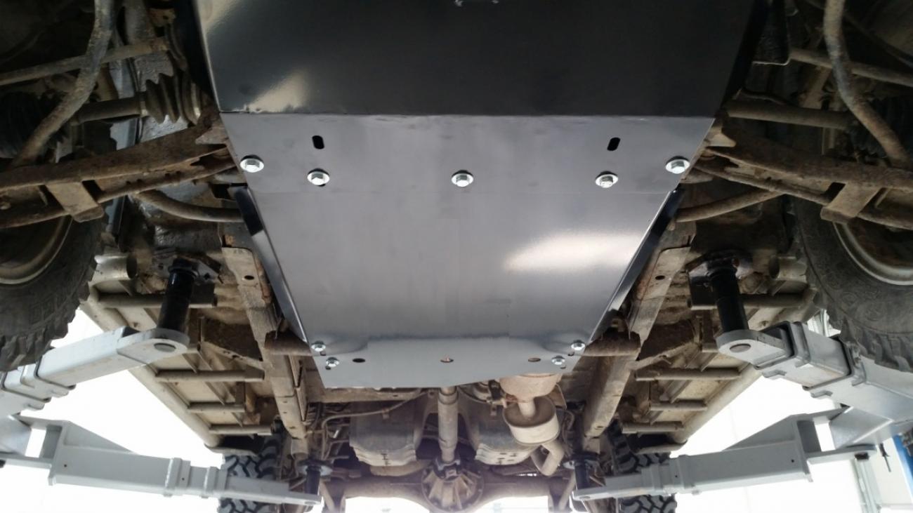Skid plate Steel Gearbox | Mitsubishi Pajero Pinin (1997-2007) - 5