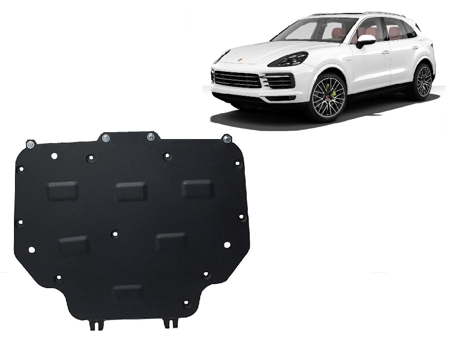 Stalen beschermplaat versnellingsbak | Porsche Cayenne (2018-2026) - 2