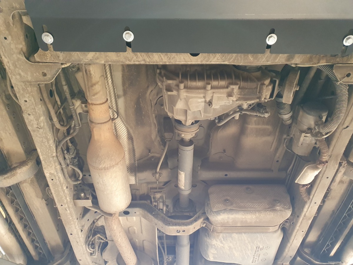 Protection inférieure de boîte de vitesses en acier | Renault Alaskan (2017-2026) - 4