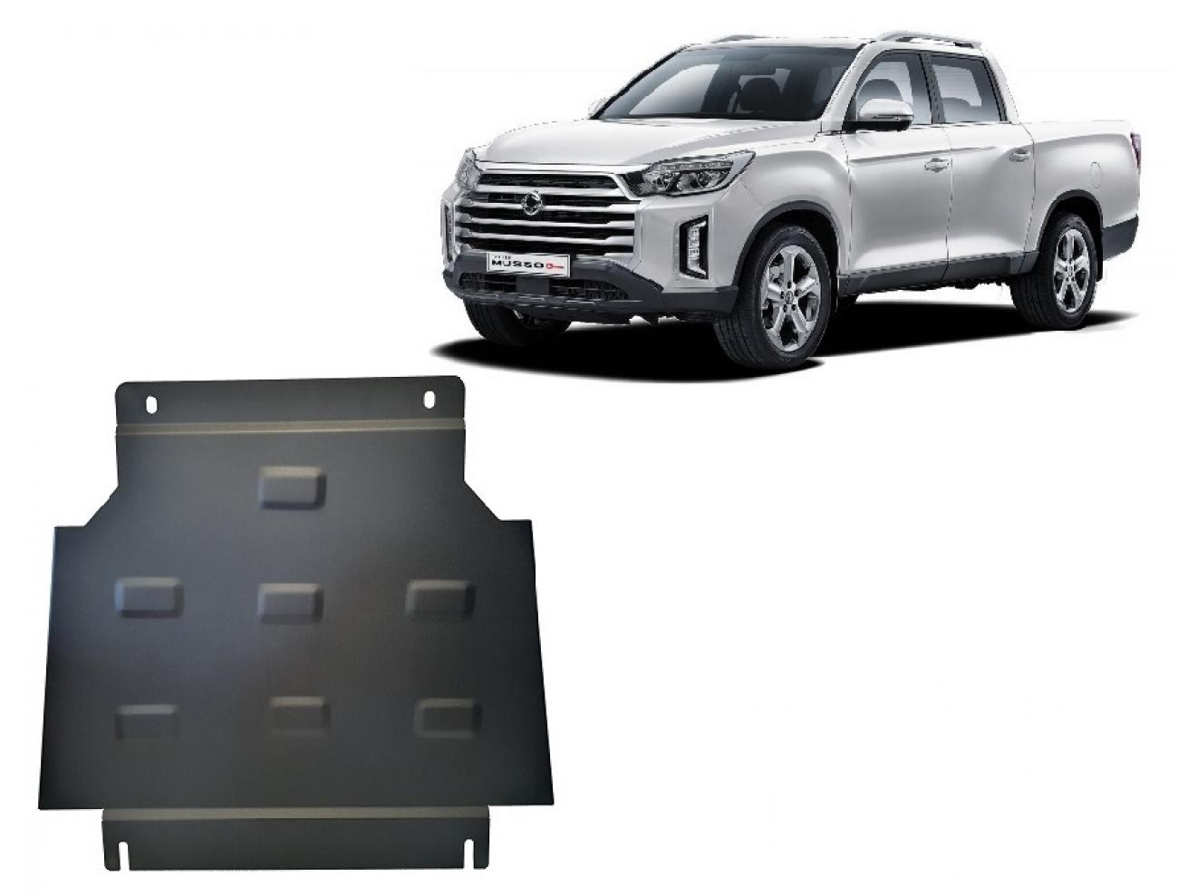 Bunnplate Stål Girkasse | Ssangyong Musso Grand (2018-2026) - 2