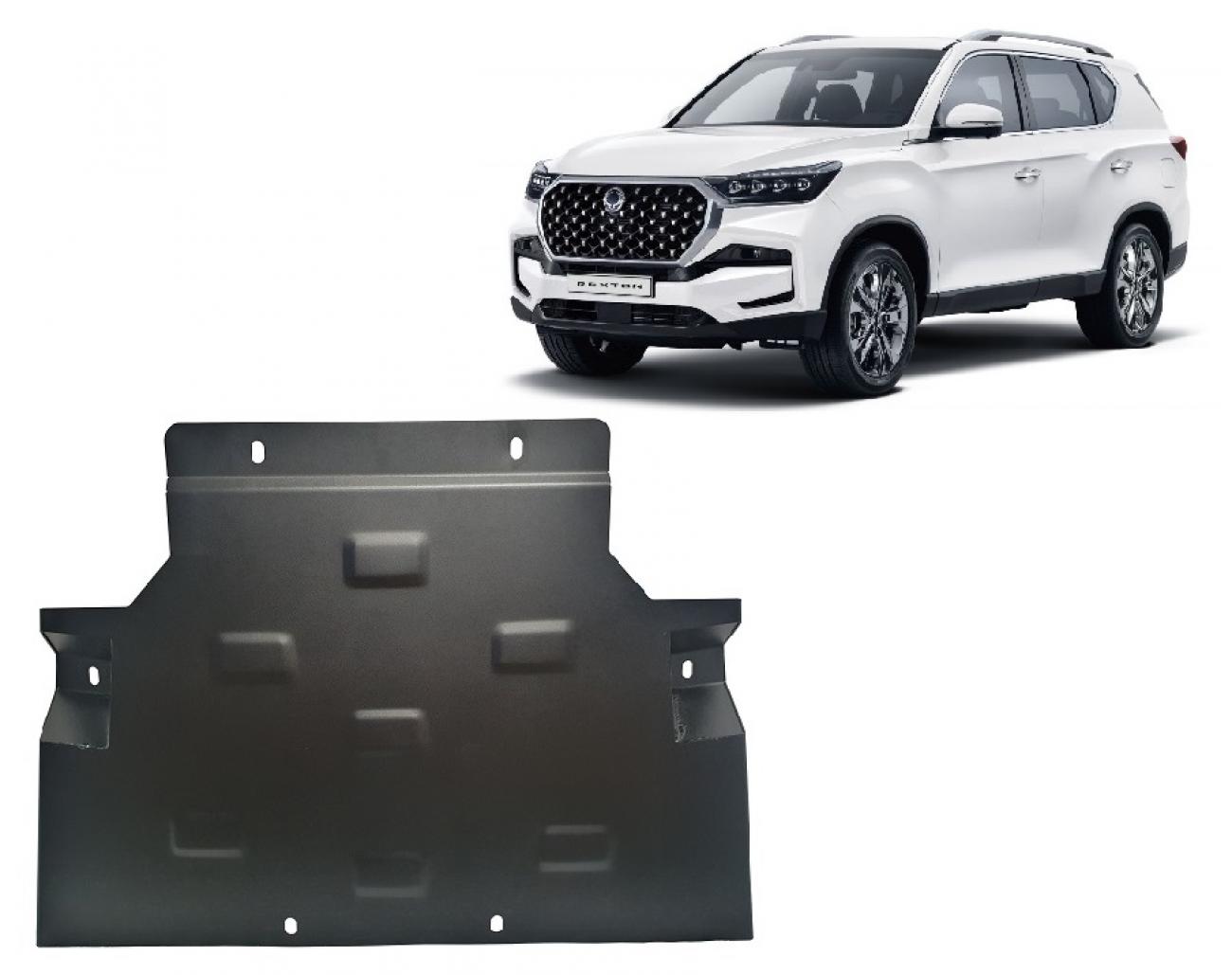 Hasplåt Stål Växellåda | SsangYong Rexton (2017-2026) - 2