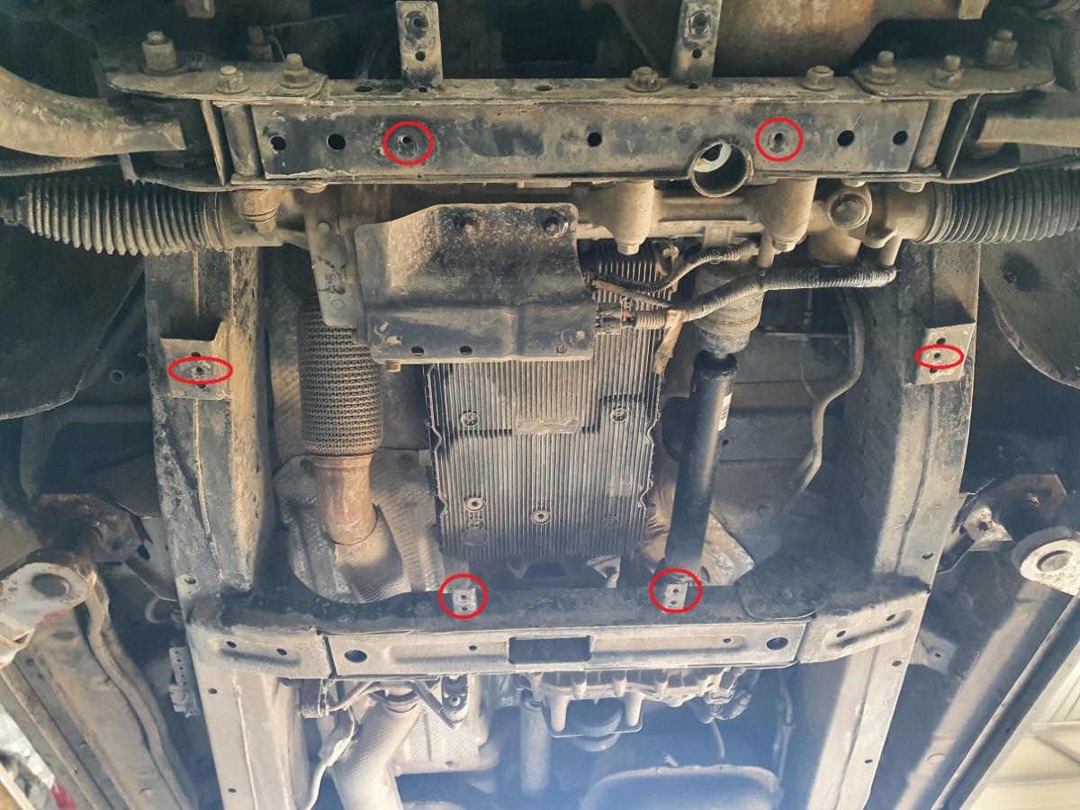 Stalen beschermplaat versnellingsbak | SsangYong Rexton (2017-2026) - 4