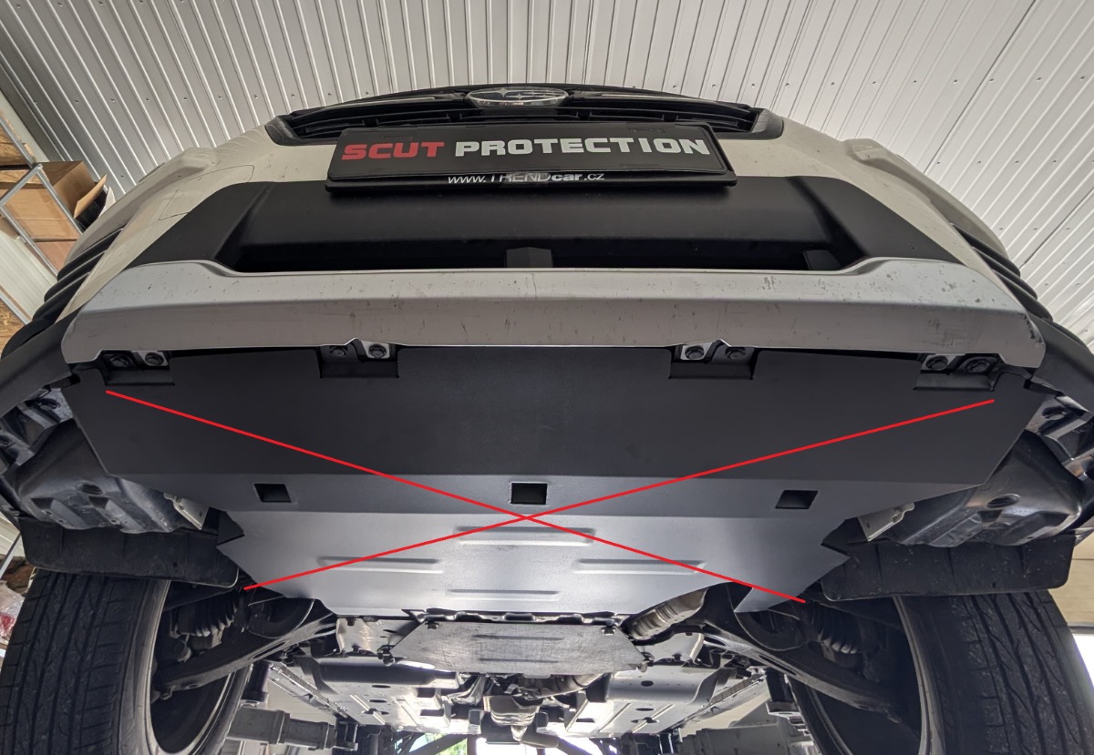 Protezione inferiore cambio in acciaio | Subaru XV (2018-2022) - 7