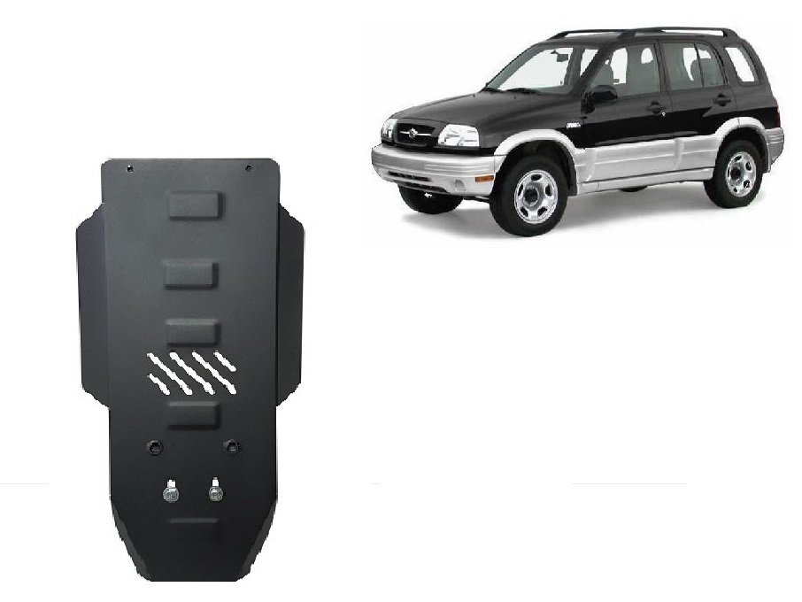 Protector inferior de acero para caja de cambios | Suzuki Grand Vitara (1999-2005) - 2