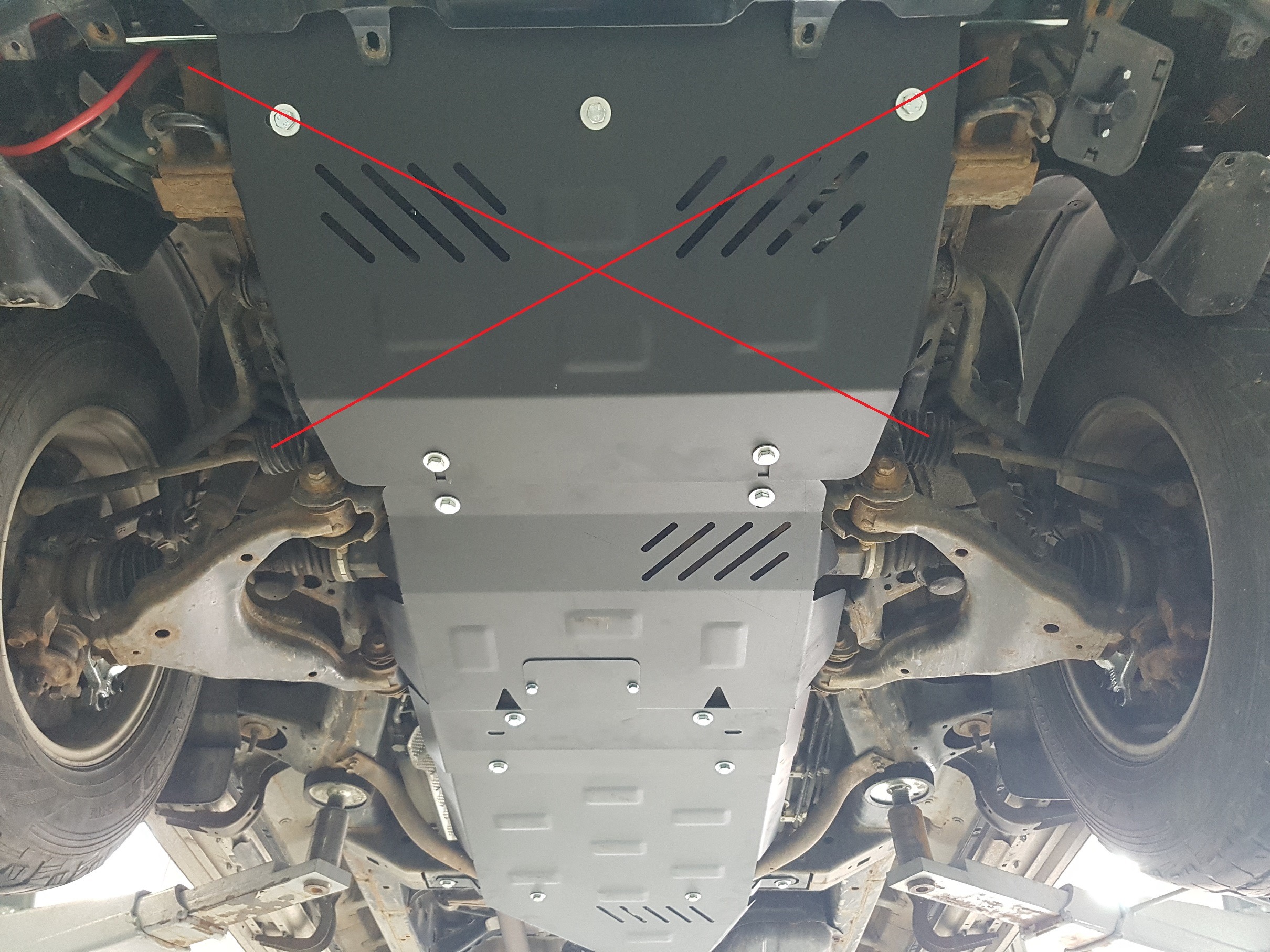 Protection inférieure de boîte de vitesses en acier | Toyota Fj Cruiser (2006-2018) - 7