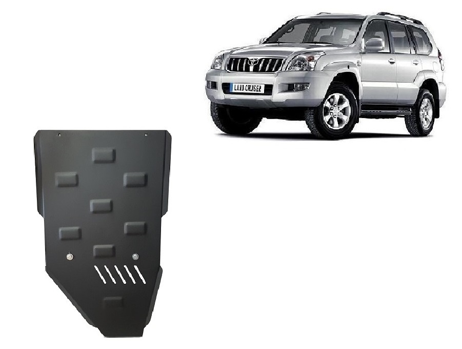 Protezione inferiore cambio in acciaio | Toyota Land Cruiser J120 (2002-2009) - 2