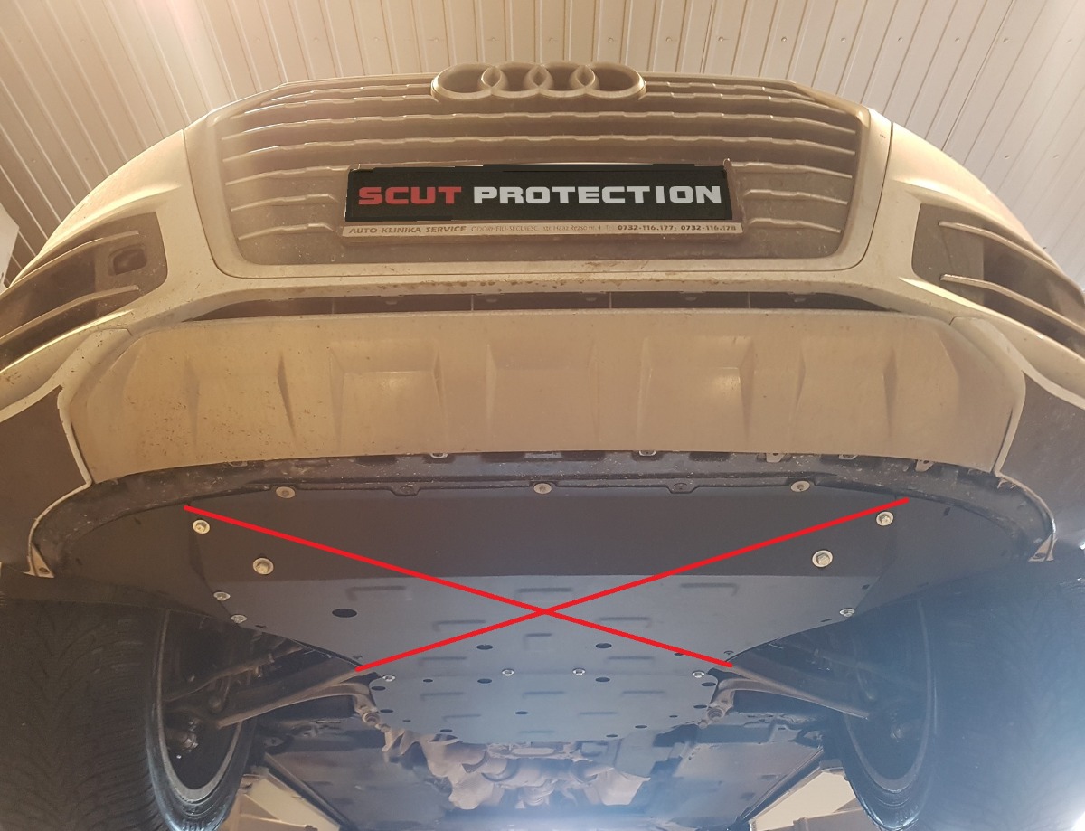 Protector inferior de acero para caja de cambios | VW Touareg (2018-2026) - 8