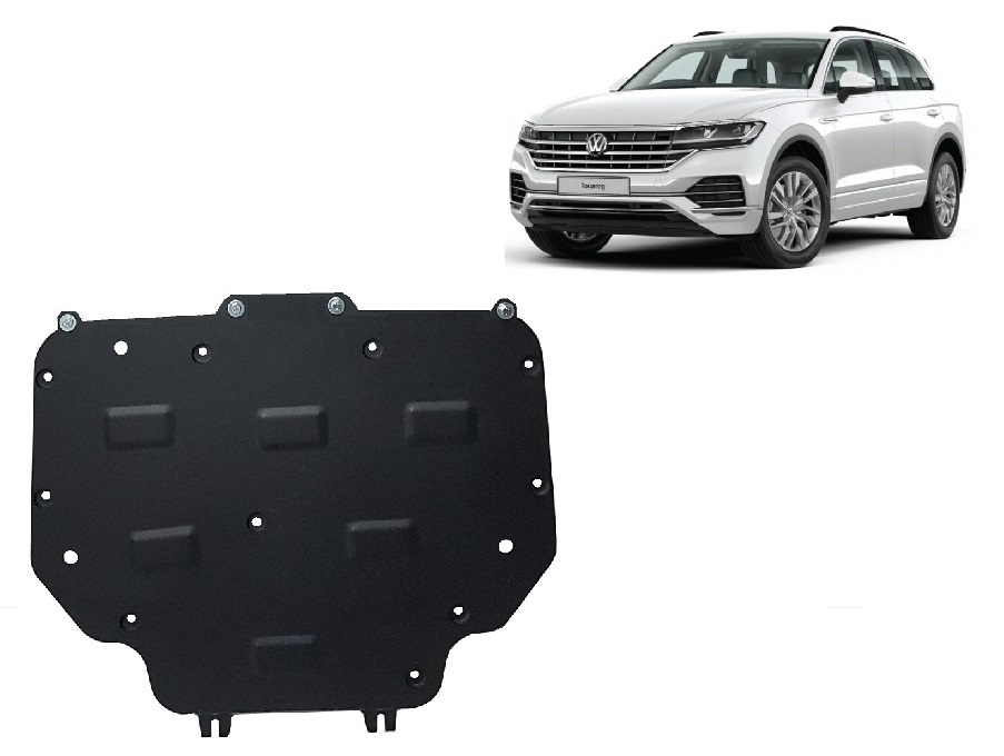 Protector inferior de acero para caja de cambios | VW Touareg (2018-2026) - 2