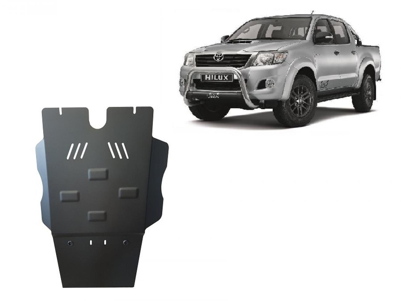 Bundplade Stål Gearkasse | Toyota Hilux (2004-2015) - 2