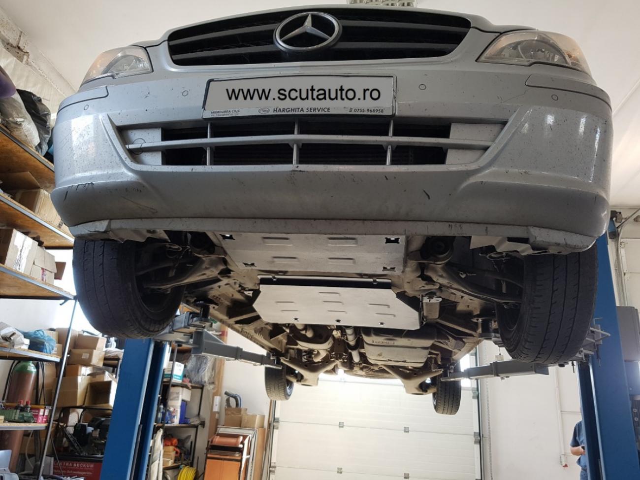 Bundplade Stål Gearkasse | Mercedes Viano W639 - 2.2 D 4x2 (2003-2014) - 8