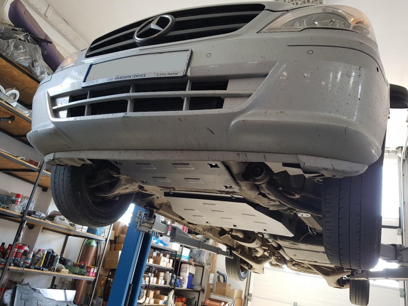Skid plate Steel Gearbox | Mercedes Vito W639 - 2.2 D 4x2 (2003-2014) - 7