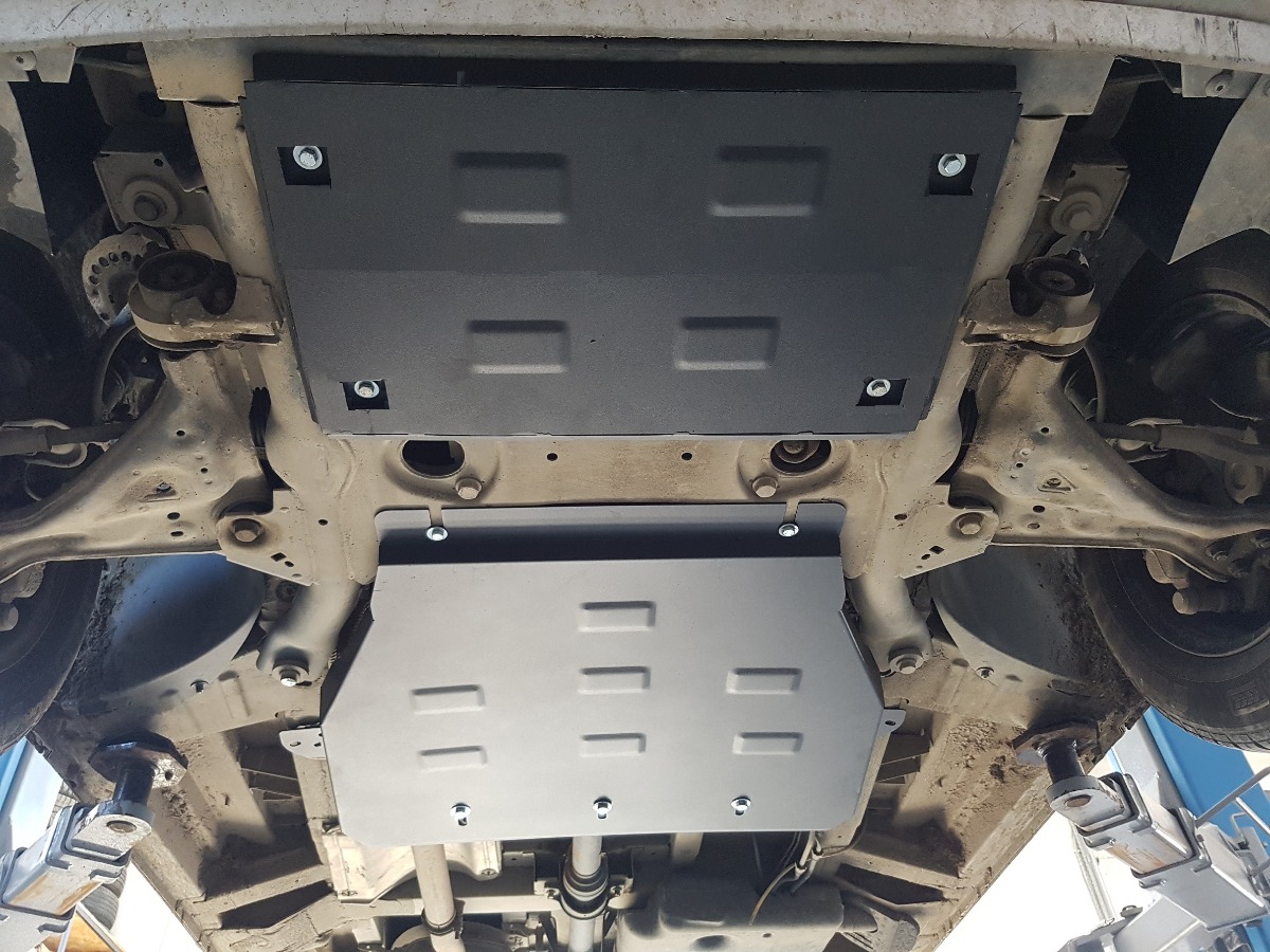 Protection inférieure de boîte de vitesses en acier | Mercedes Vito W639 - 2.2 D 4x2 (2003-2014) - 6