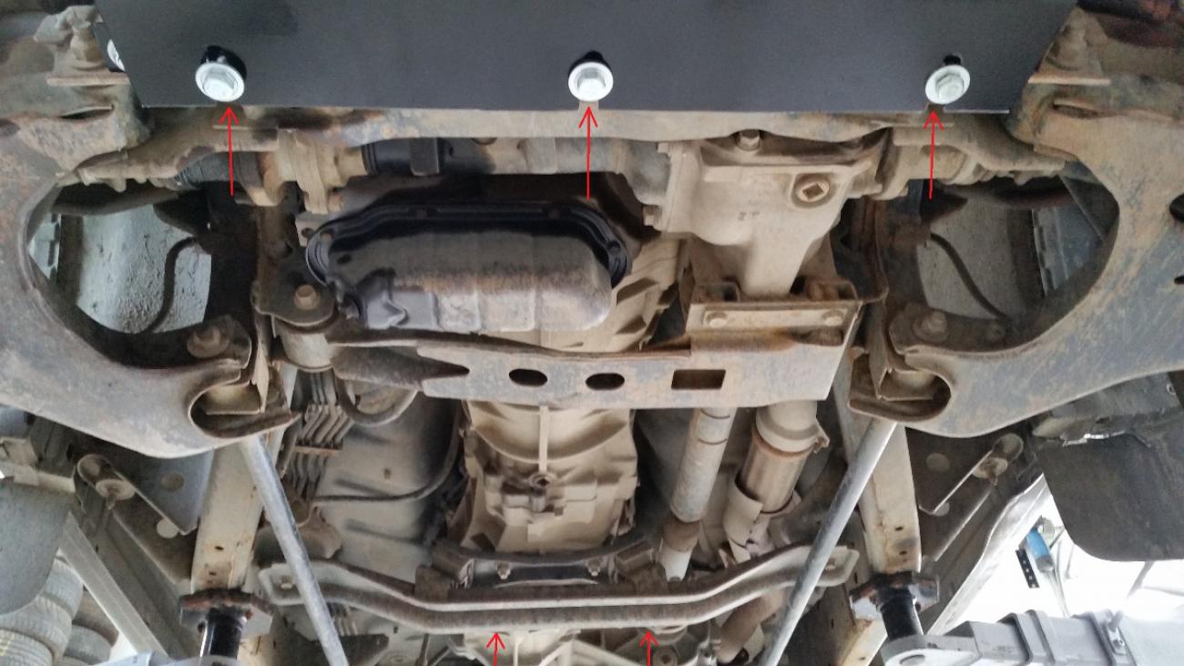 Hasplåt Stål Växellåda | Nissan Navara D22 (1997-2004) - 4