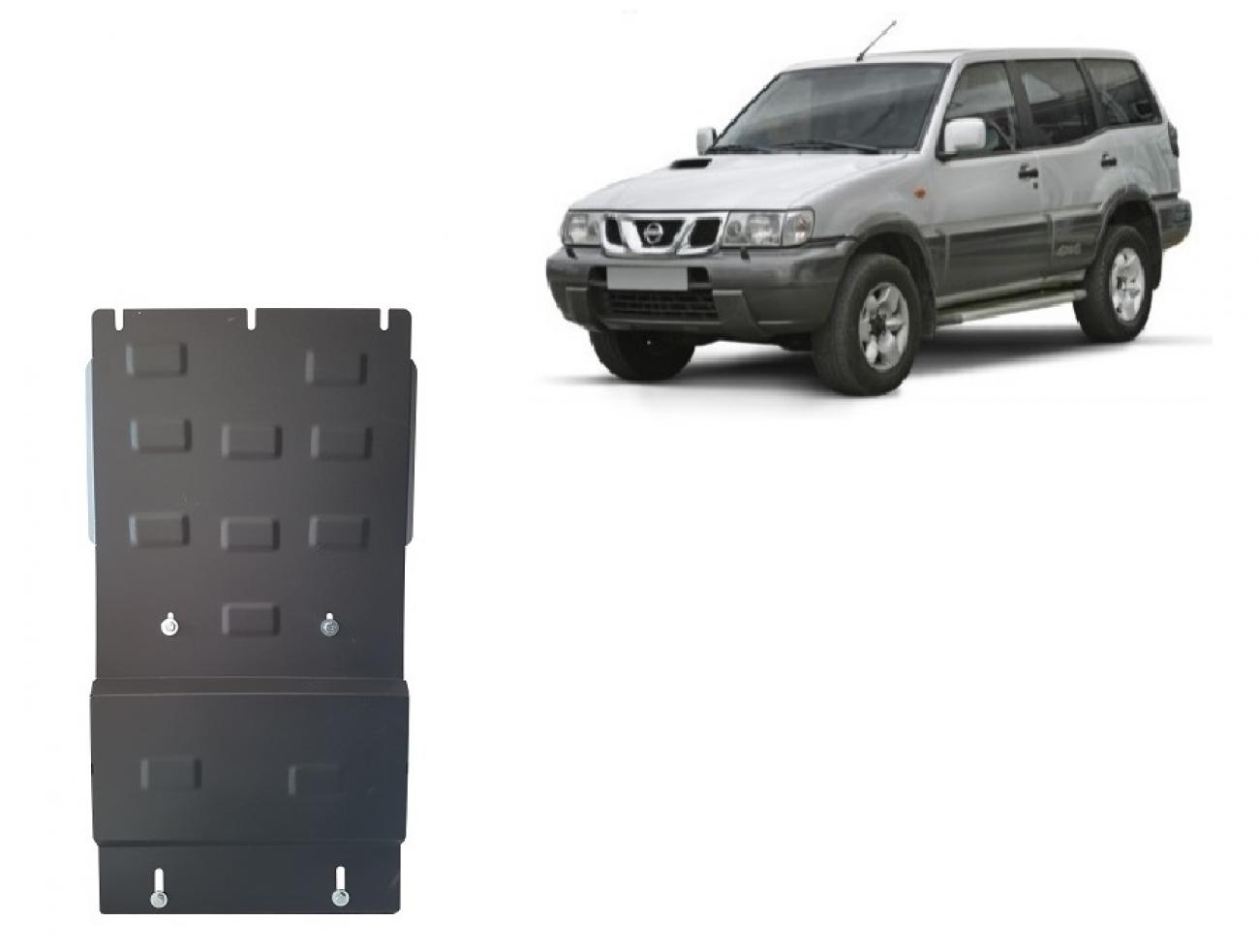Hasplåt Stål Växellåda | Nissan Terrano II (1992-2007) - 2