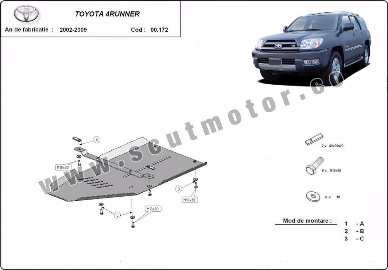 Hasplåt Stål Växellåda | Toyota 4Runner (2002-2009) - 3