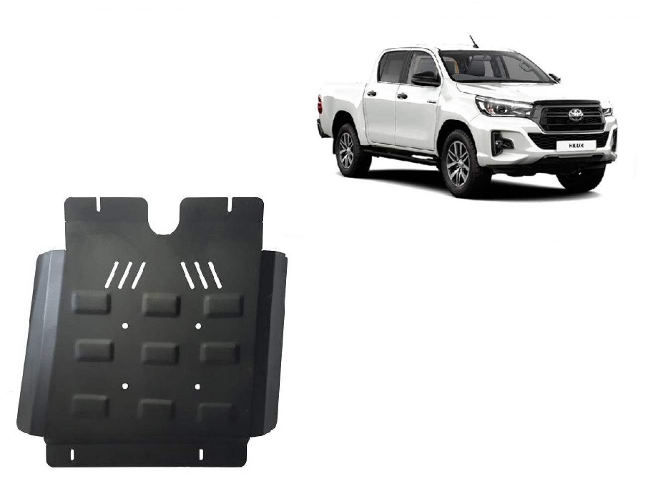 Hasplåt Stål Växellåda | Toyota Hilux Invincible (2021-2026) - 2