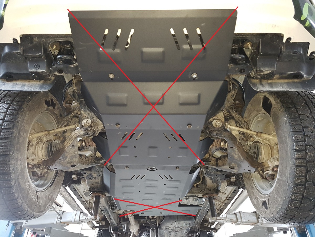 Proteção inferior da caixa de velocidades em aço | Toyota Hilux (2016-2026) - 5