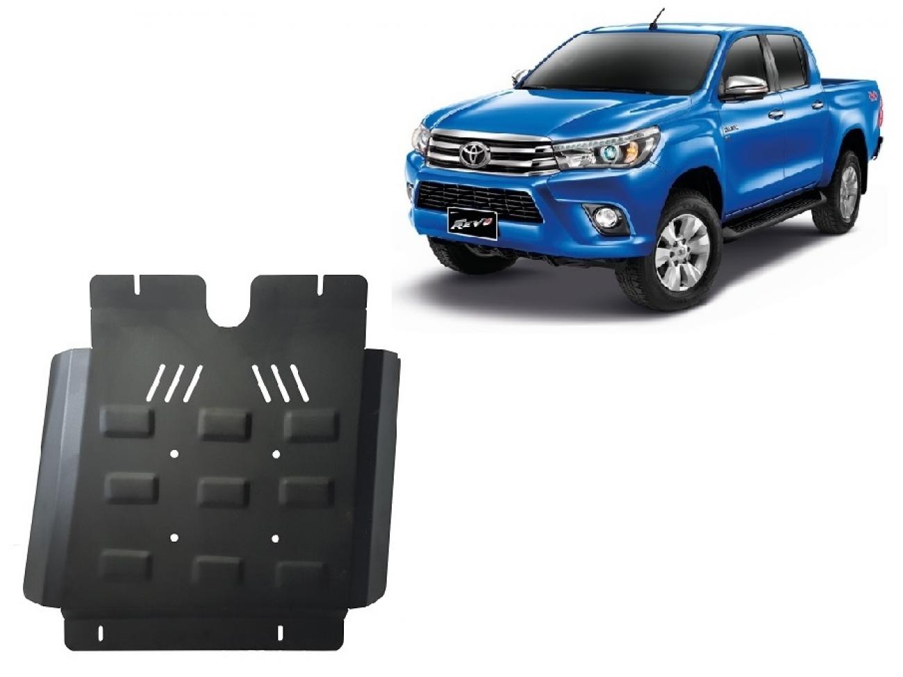 Skid plate Steel Gearbox | Toyota Hilux (2016-2026) - 2