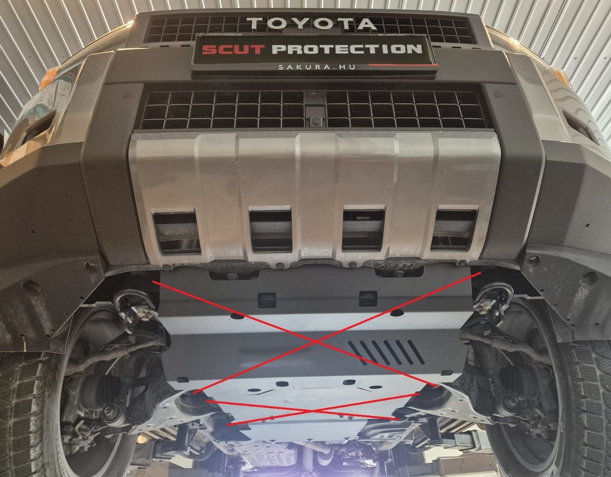 Protector inferior de acero para caja de cambios | Toyota Land Cruiser 250 (2024-2026) - 9