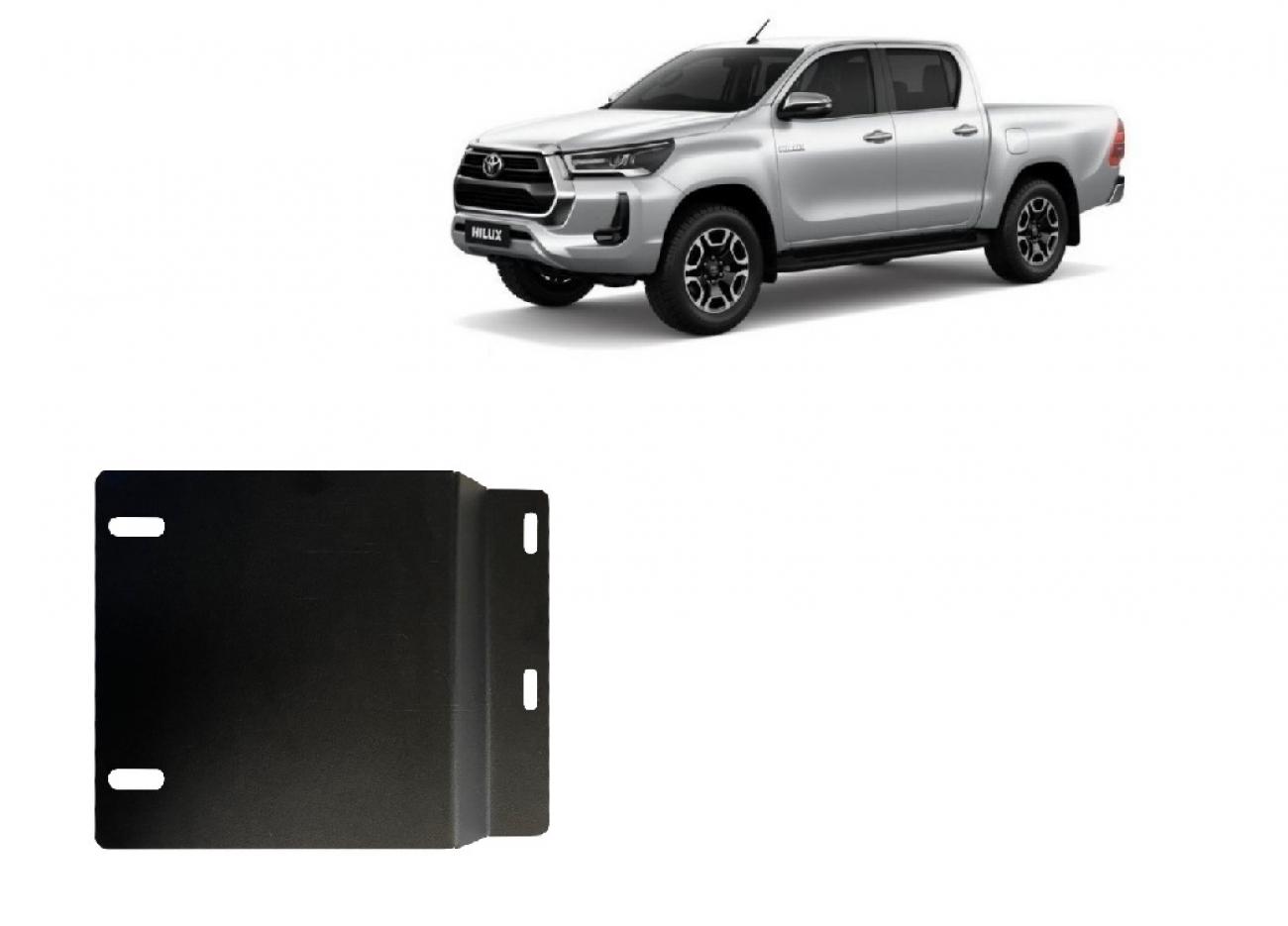 Bunnplate Stål Partikkelfiltersensor | Toyota Hilux (2021-2026) - 2
