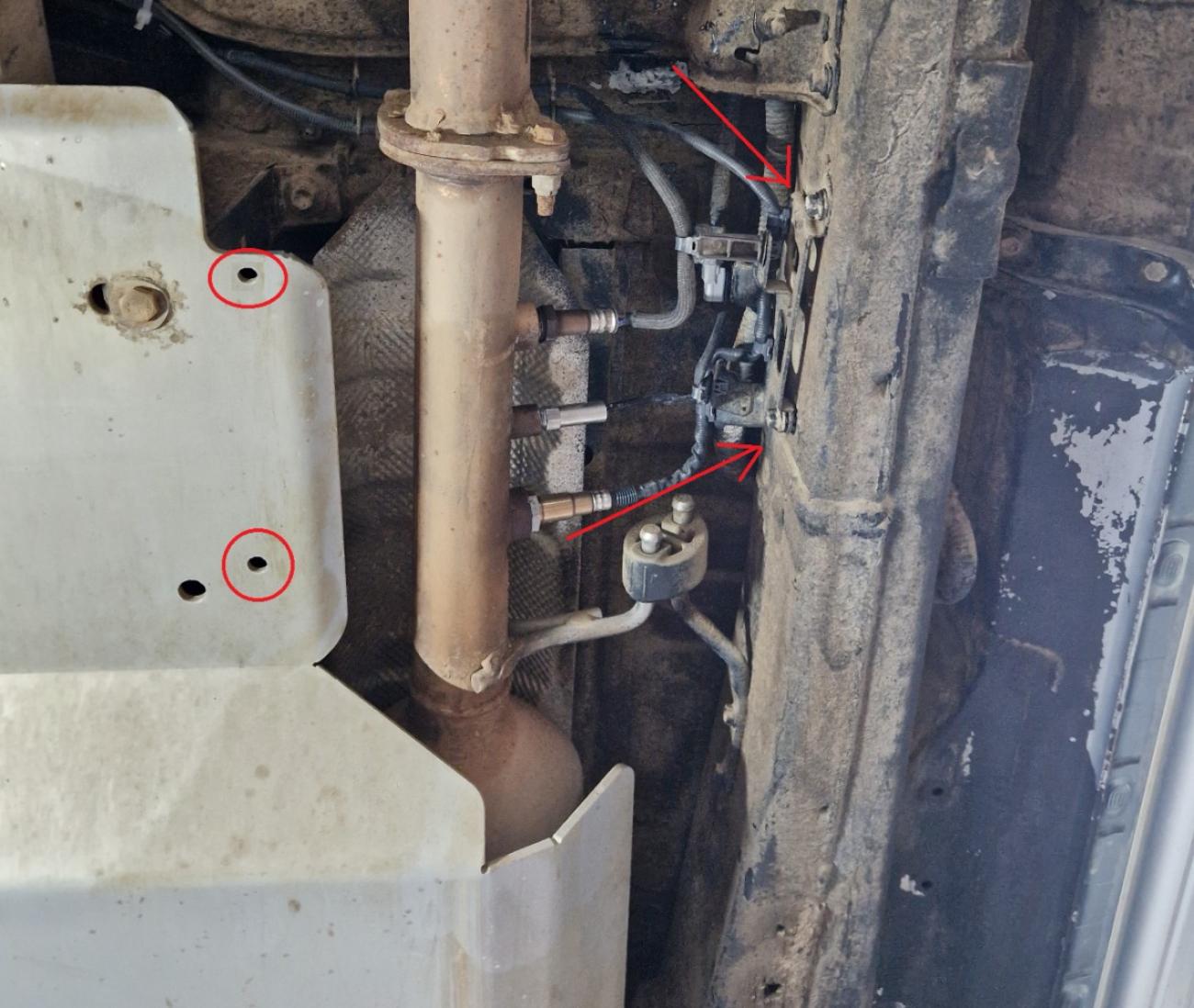 Bunnplate Stål Partikkelfiltersensor | Toyota Hilux (2021-2026) - 4