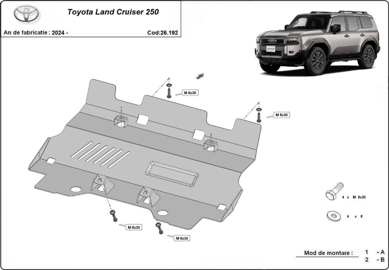 Bunnplate Stål Radiator | Toyota Land Cruiser 250 (2024-2026) - 3