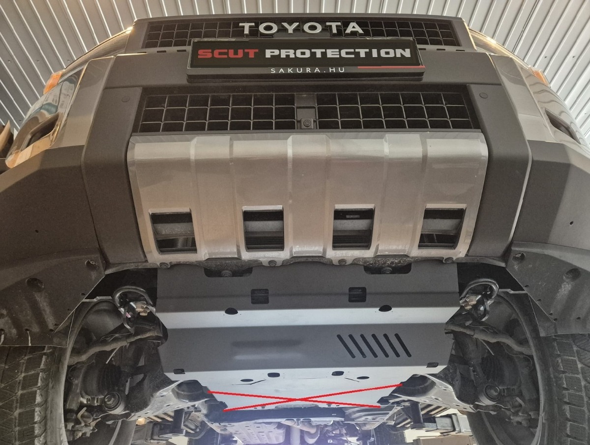 Proteção inferior do radiador em aço | Toyota Land Cruiser 250 (2024-2026) - 9